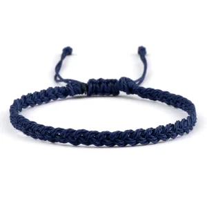Sale Watch Wear Armband flätat – Mörkblå