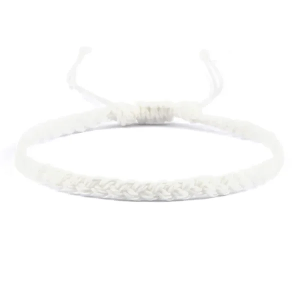 Discount Watch Wear Armband flätat – Vit