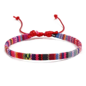Discount Watch Wear Armband Multicolor – Röd