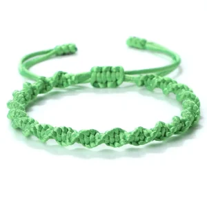 Discount Watch Wear Armband Twisted – Ljusgrön