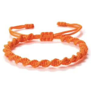 Hot Watch Wear Armband Twisted – Orange (neon)