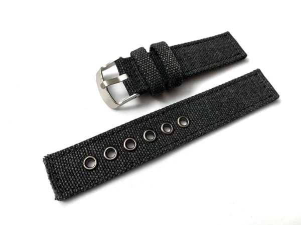 Clearance Watch Wear Canvas Grovt – svart