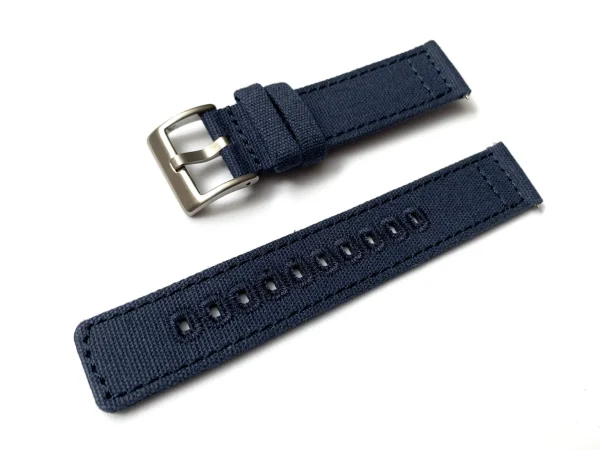 New Watch Wear Canvas Quick – blå