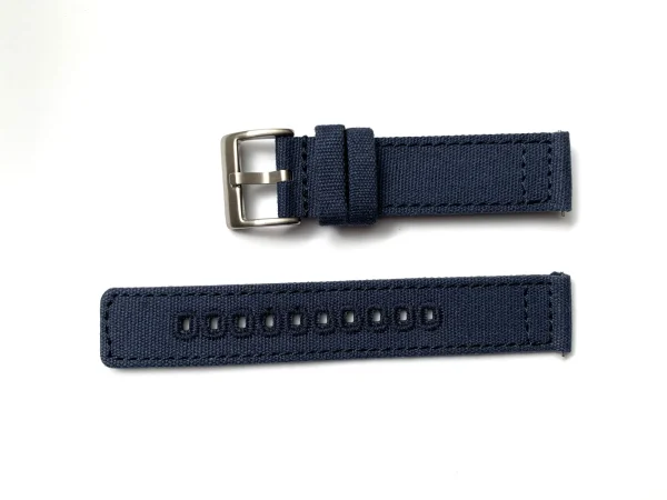 New Watch Wear Canvas Quick – blå