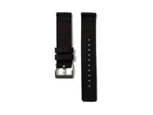 Outlet Watch Wear Canvas Quick – svart