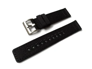 Outlet Watch Wear Canvas Quick – svart