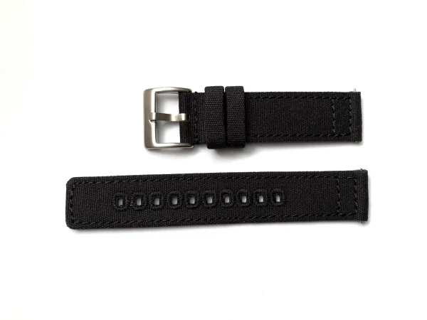Outlet Watch Wear Canvas Quick – svart