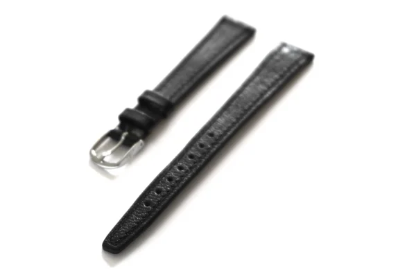 New Watch Wear Certina NOS vintage läder 13mm – silver spänne