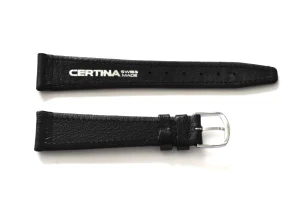 Sale Watch Wear Certina NOS vintage läder 19mm – silver spänne
