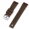 New Watch Wear Gummi Crosshatch – Brun