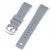 Fashion Watch Wear Gummi Crosshatch – Grå