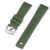Discount Watch Wear Gummi Crosshatch – Grön