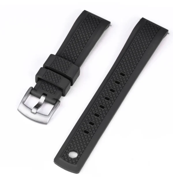 Sale Watch Wear Gummi Crosshatch – Svart
