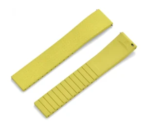 Hot Watch Wear Gummi Crosspattern CTS FKM – Gul