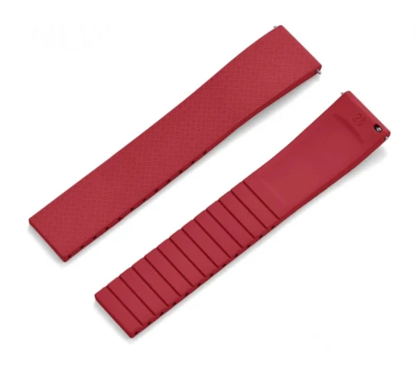 Hot Watch Wear Gummi Crosspattern CTS FKM – Röd