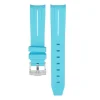 Discount Watch Wear Gummi Curved – Blå / vit