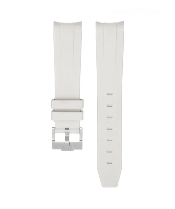 Online Watch Wear Gummi Curved – Ljusgrå