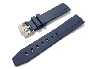 New Watch Wear Gummi Curved – Mörkblå