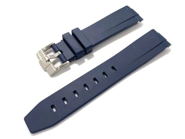 New Watch Wear Gummi Curved – Mörkblå