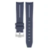 Sale Watch Wear Gummi Curved – Mörkblå / vit