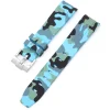Sale Watch Wear Gummi Curved Camo – Blå