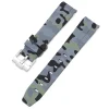 Hot Watch Wear Gummi Curved Camo – Grå