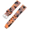 Clearance Watch Wear Gummi Curved Camo – Orange