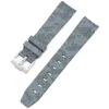 New Watch Wear Gummi Curved Camo Digital – Grå