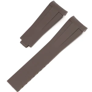 Clearance Watch Wear Gummi Curved Clasp – Brun