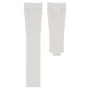 Outlet Watch Wear Gummi Curved Clasp – Ljusgrå
