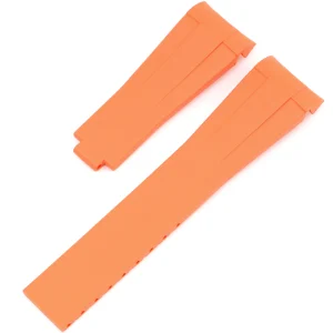 Sale Watch Wear Gummi Curved Clasp – Orange