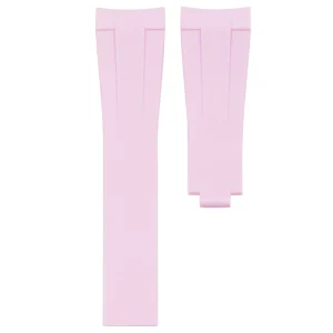 Best Watch Wear Gummi Curved Clasp – Rosa