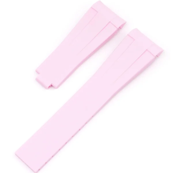 Best Watch Wear Gummi Curved Clasp – Rosa