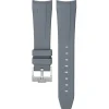 Hot Watch Wear Gummi Curved Fifty Fathoms – Grå