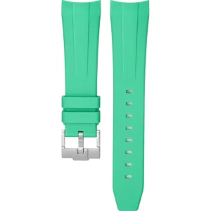 Best Watch Wear Gummi Curved Fifty Fathoms – Grön