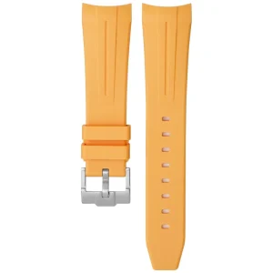 Fashion Watch Wear Gummi Curved Fifty Fathoms – Gul (stripe)