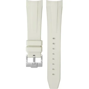 Sale Watch Wear Gummi Curved Fifty Fathoms – Beige