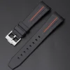 Online Watch Wear Gummi Curved Fifty Fathoms – Svart / orange