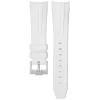 New Watch Wear Gummi Curved Fifty Fathoms – Vit (stripe)