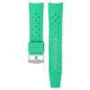 Best Watch Wear Gummi Curved Fifty Fathoms Tropic – Grön