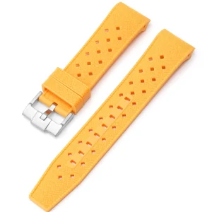 New Watch Wear Gummi Curved Fifty Fathoms Tropic – Gul