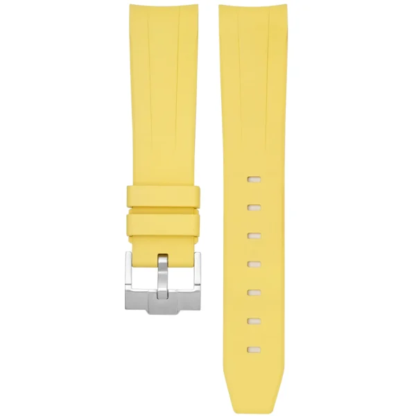 Discount Watch Wear Gummi Curved FKM – Gul