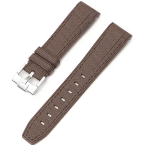 Best Watch Wear Gummi Curved Premium – Brun / brun