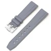 Online Watch Wear Gummi Curved Premium – Grå