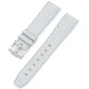 Online Watch Wear Gummi Curved Premium – Ljusgrå / vit