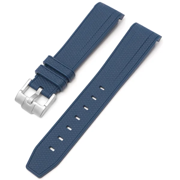 Online Watch Wear Gummi Curved Premium – Mörkblå