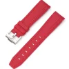 Online Watch Wear Gummi Curved Premium – Röd / röd