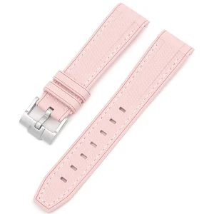 Sale Watch Wear Gummi Curved Premium – Rosa / vit