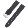 Hot Watch Wear Gummi Curved Premium – Svart