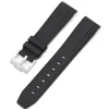 Online Watch Wear Gummi Curved Premium – Svart / svart